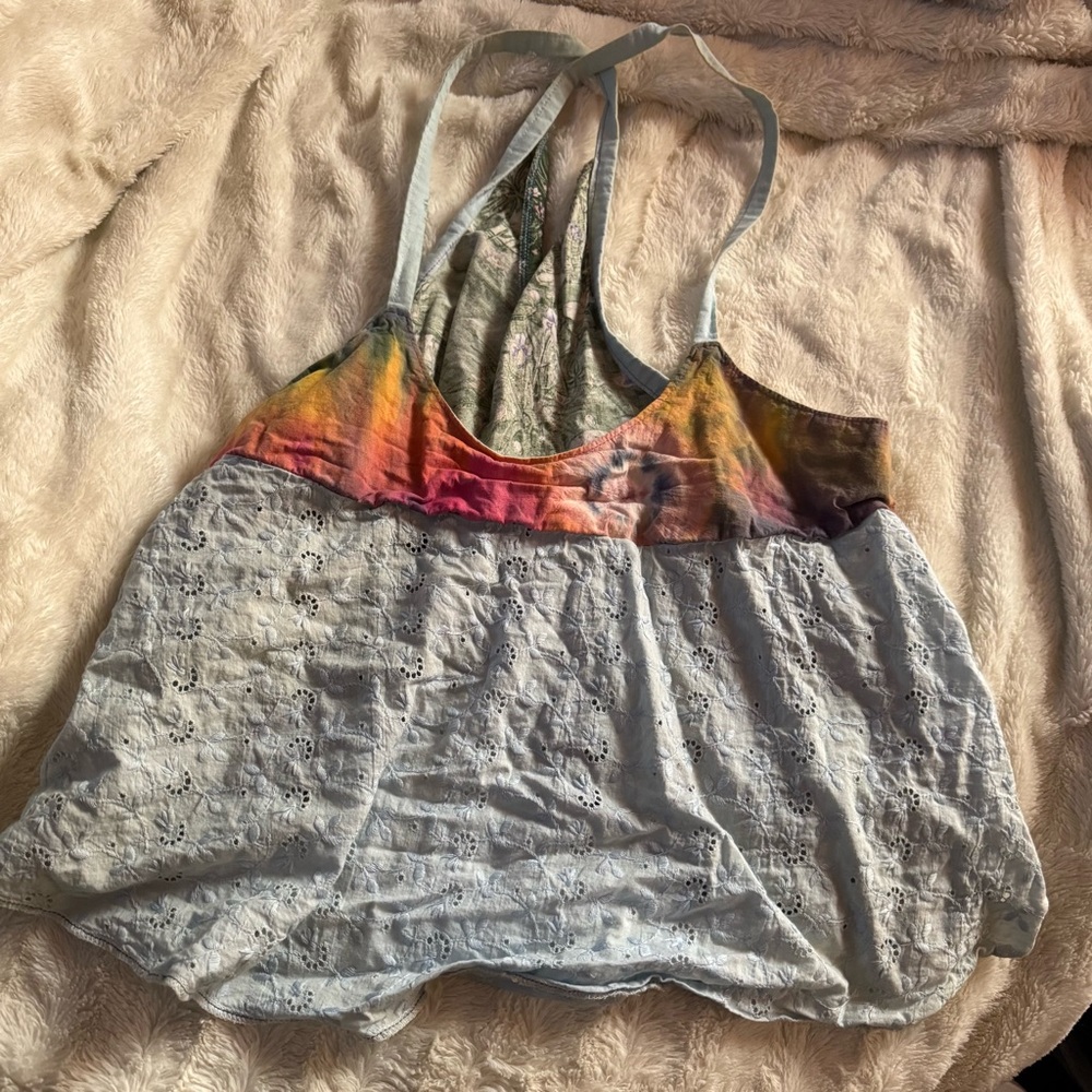 Colorful Women's Lace Top